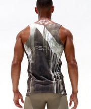 RUFSKIN! 308 Form Fitting Sport Tank Top 4 - Way Stretch Microfiber 65