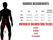 RUFSKIN Biker Shorts HADDOCK Premium Stretch Nylon Black/Orange 777