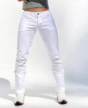 RUFSKIN Low-Rise Pants GIORGIO Premium Stretch Denim White