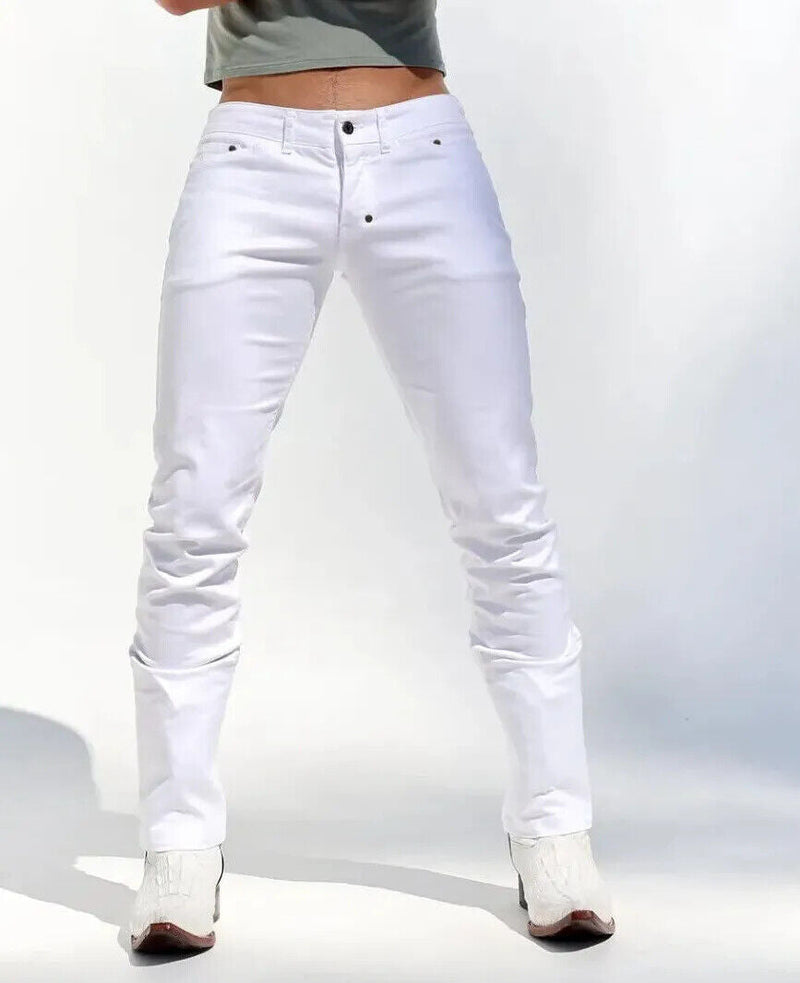 RUFSKIN Low-Rise Pants GIORGIO Premium Stretch Denim White