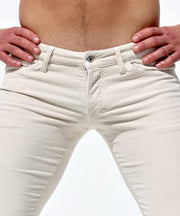 RUFSKIN Pants GIANNI Velvety Stretch Corduroy Slim - Fit 5 - Pocket Design Bone Hue3