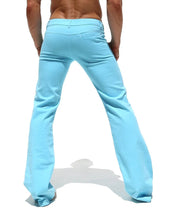 RUFSKIN Pants Matelot Mild Flare Leg Premium Stretch Twill Denim Turquoise5