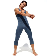 RUFSKIN's Bodysuit LOLO Supple Stretch Rayon Singlet Hemmed at 3/4 Slate