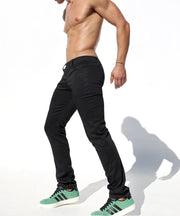 RUFSKIN Satin Denim Pants WESSON Slim - Straight Stretch Bruised Pant 133