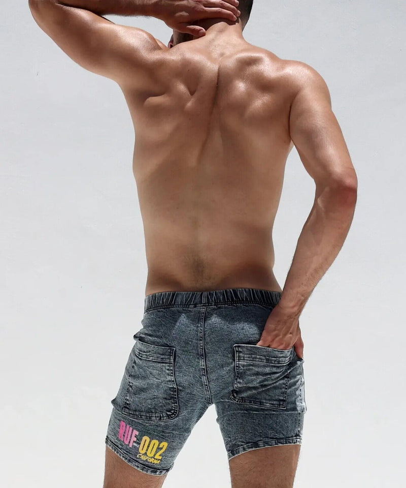 RUFSKIN Short CELSO Denim Essential 4-Patch Pockets Adjustable Inner Drawcord