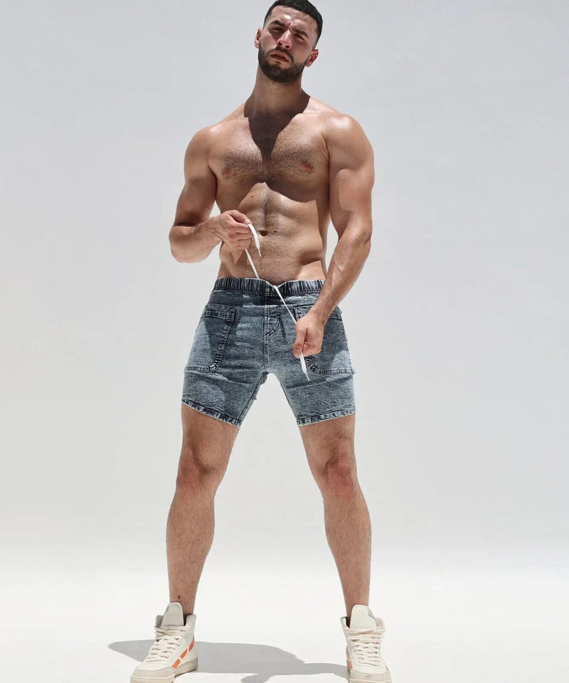 RUFSKIN Short CELSO Denim Essential 4-Patch Pockets Adjustable Inner Drawcord