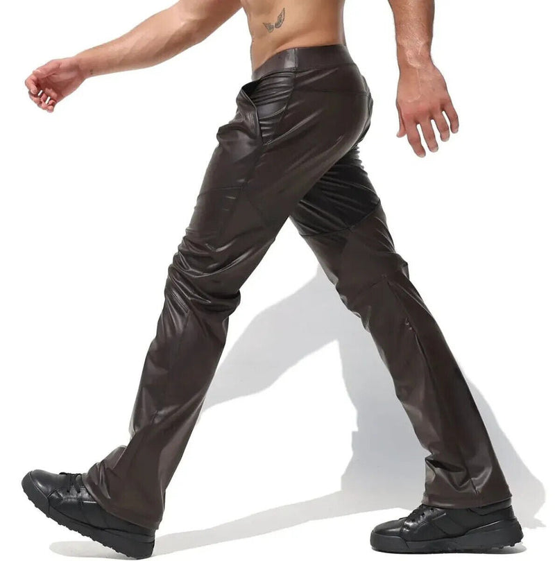 RUFSKIN Slim - Fit Straight - Leg Lounge Pant Back - Yoke Deluxe Matte Brownish4