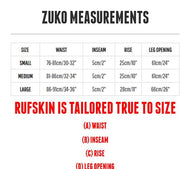 RUFSKIN Swimwear ZUKO 2.0 Back - Yoke Faux Fly Swim Shorts 100% Nylon Black7