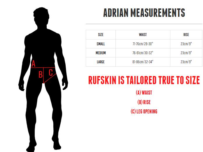 RUFSKIN Thong ADRIAN T-Back Premium Stretch Nylon Mesh Thongs Black 29