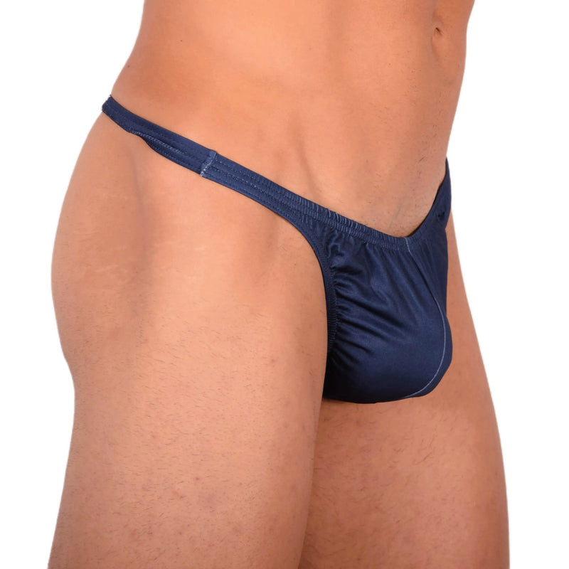 S SMU Sensual Deep Blue Thong 33734 MX154