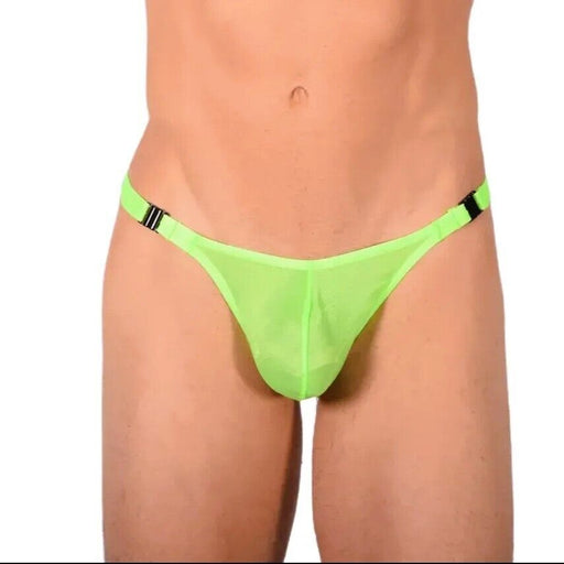 S SMU Sensual Detachable Lime Thong MX20 341122