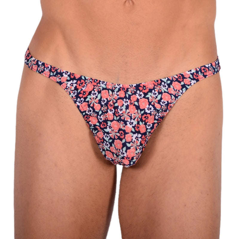 S SMU Sensual Floral Explosion Thong 33729 MX151