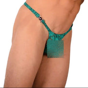 S SMU Sensual Green C - Thru Thong MX20 341141