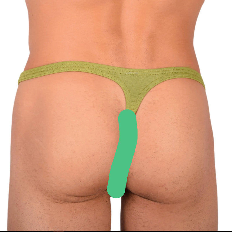 S SMU Sensual Green Thong 33837 MX174