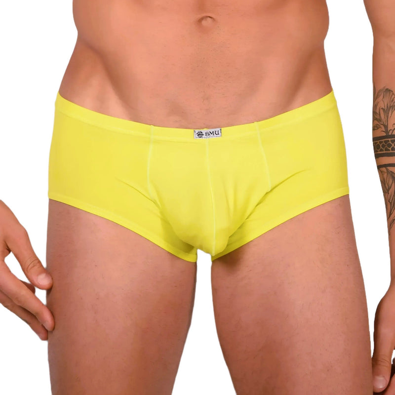 S SMU Sensual Neon Yellow Mini Boxer 33638 MX142