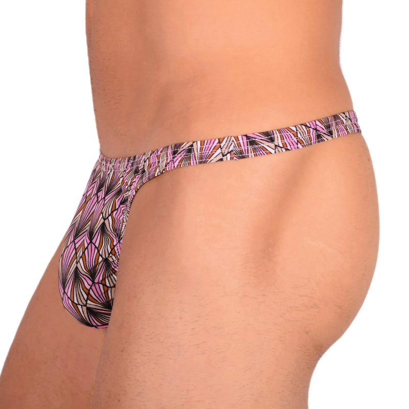 S SMU Sensual Retro Purple Thong 33687 MX152