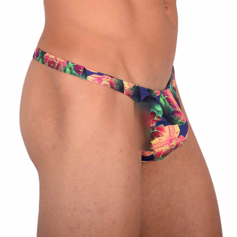 S SMU Sensual Skulls Thong 33731 MX152