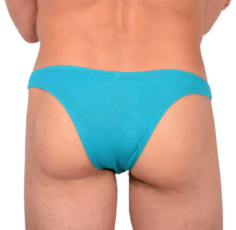 S SMU Sensual Turquoise Brief 33632 MX143