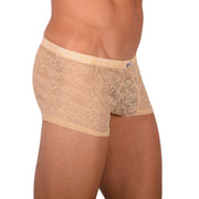 S SMU Sexy C - Thru Sand Mini Boxer 33828 MX174