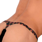 S SMU Sexy Floral Explosion Thong 33821 MX176