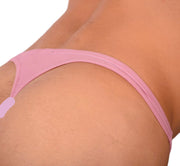 S SMU Sexy Light Pink Thong 33860 MX176