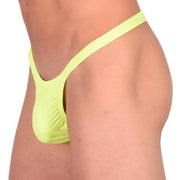 S SMU Sexy Neon Green Thong 33535 MX133