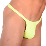S SMU Sexy Neon Green Thong 33535 MX135