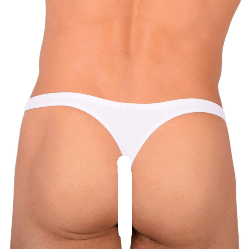 S SMU Sexy Pure White Thong 33843 MX174