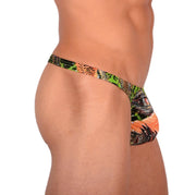 S SMU Sexy Wild Feathers Thong 33726 MX154