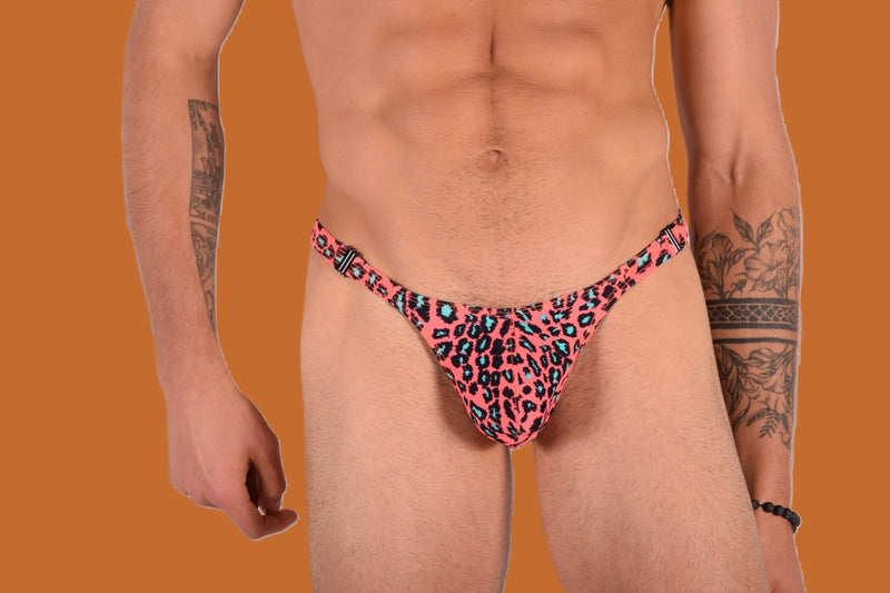 S/M SMU Mens Underwear Snap Thong 33246 MX11