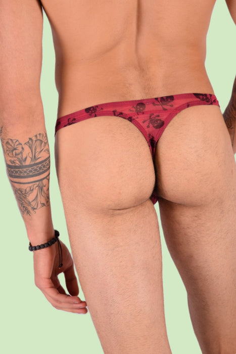 XS/S SMU Mens Underwear Sheer Thong 33249 MX11