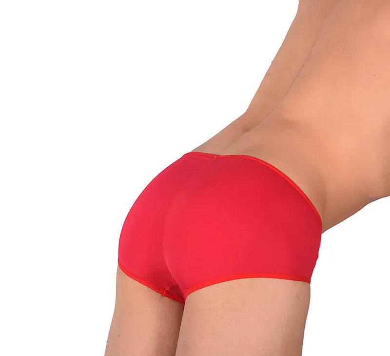 Pikante Brief Aston Slip En Nylon Briefs Red 8711 2