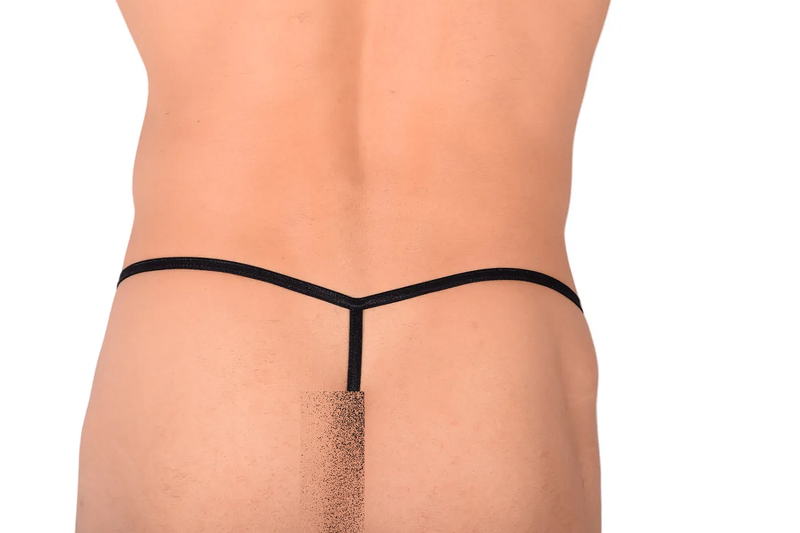 GREGG HOMME Boytoy String With T-Back Very Light Fabric in Red 95014 157