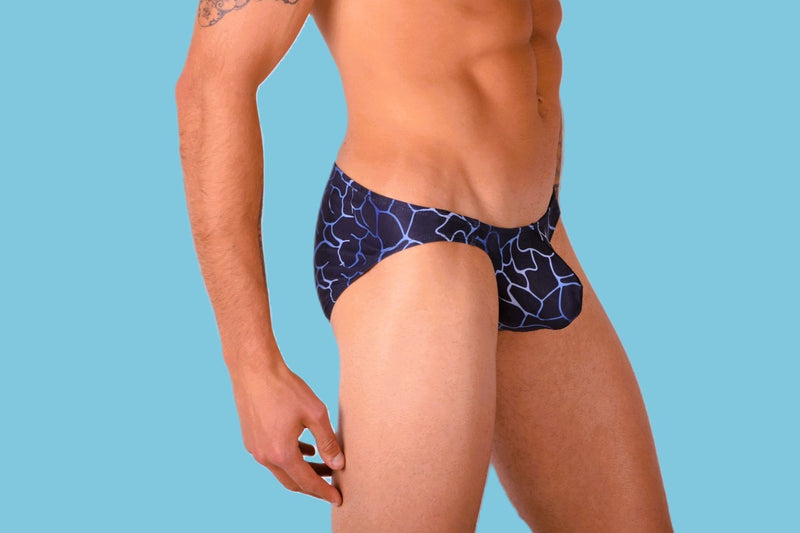 SMU Artistic Mini brief Speedo Cut Navy P01503 H18