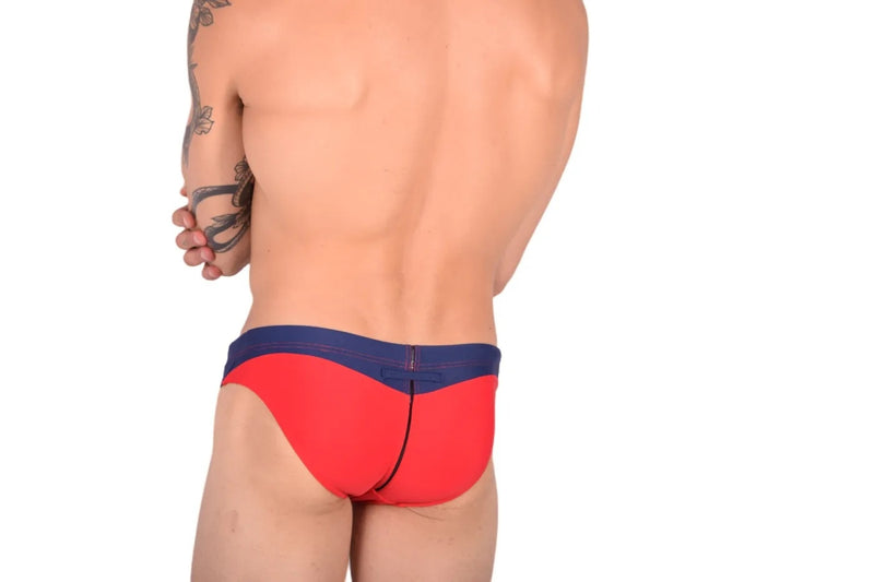 Swimwear Marcuse Aquaholic Swim-brief Red 4