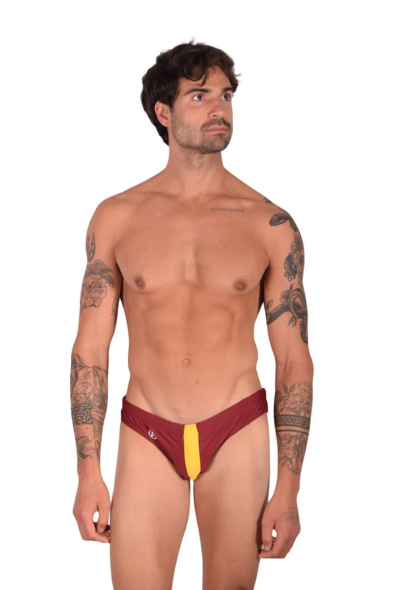Marcuse Manifest Swimsuit Brief Burgundy 10218 2