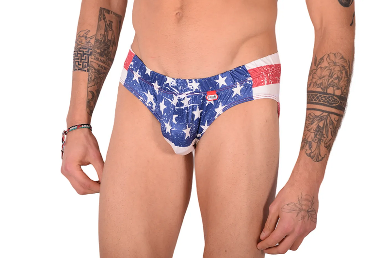 Pikante Brief U.S Anatomic American Underwear Flag Red 8719 2