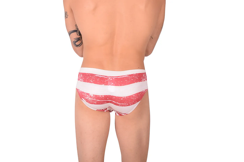 Pikante Brief U.S Anatomic American Underwear Flag Red 8719 2