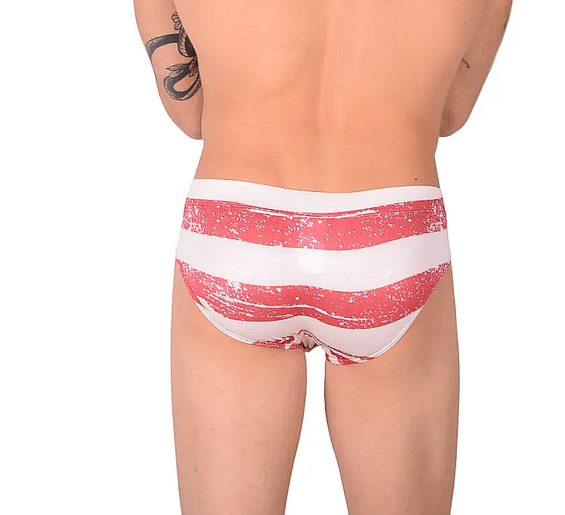 Pikante Brief U.S Anatomic American Underwear Flag Red 8719 2
