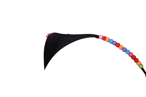 S/M SMU Black Thong colorful decoration 28''32'' Waist MX10 1005632
