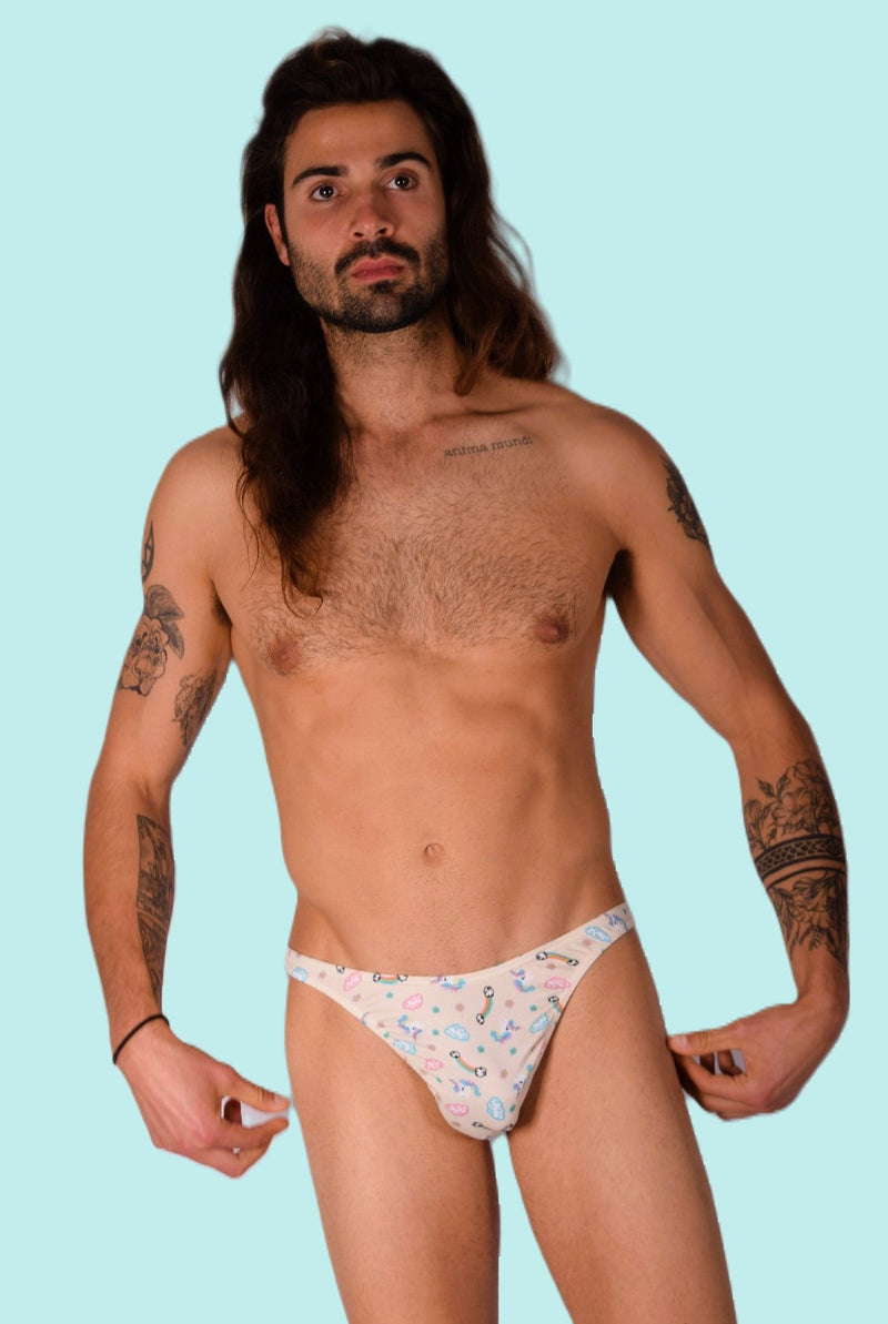 S/M SMU Mens Tanning And Underwear Thong 33316 MX112