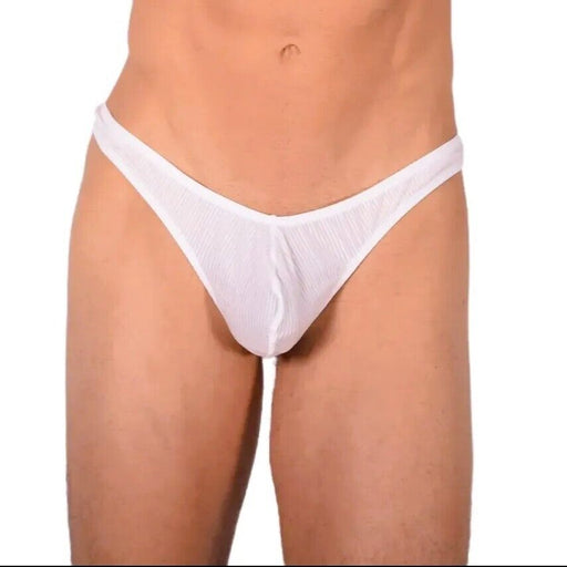S/M SMU Sexy White Thong MX20 341031