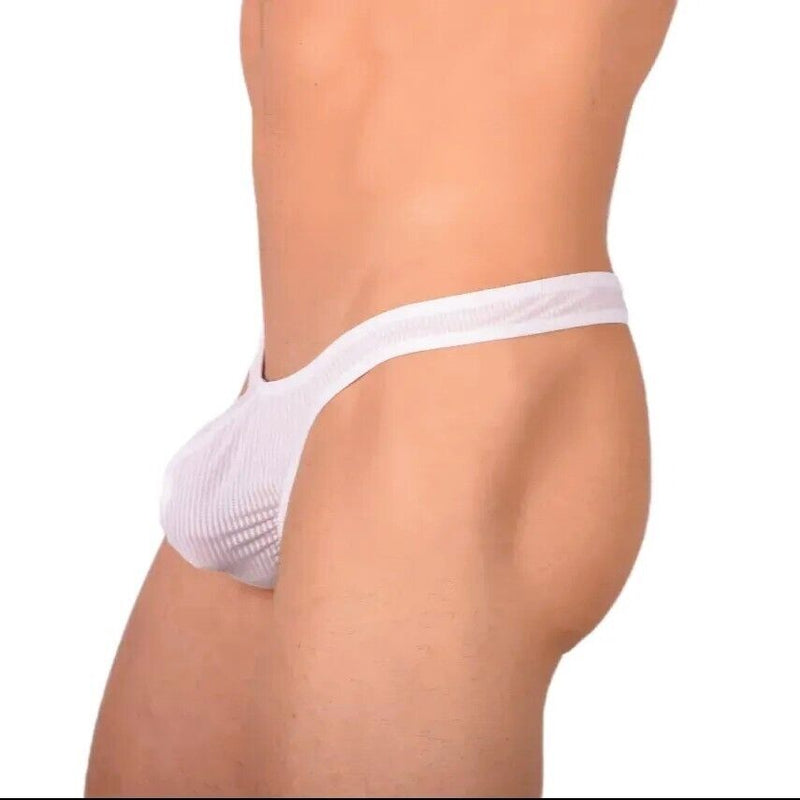 S/M SMU Sexy White Thong MX20 341032