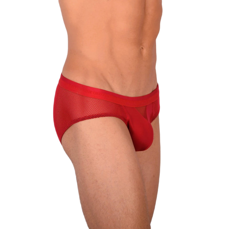 SMALL 33875 Gregg Homme Red Brief MX174
