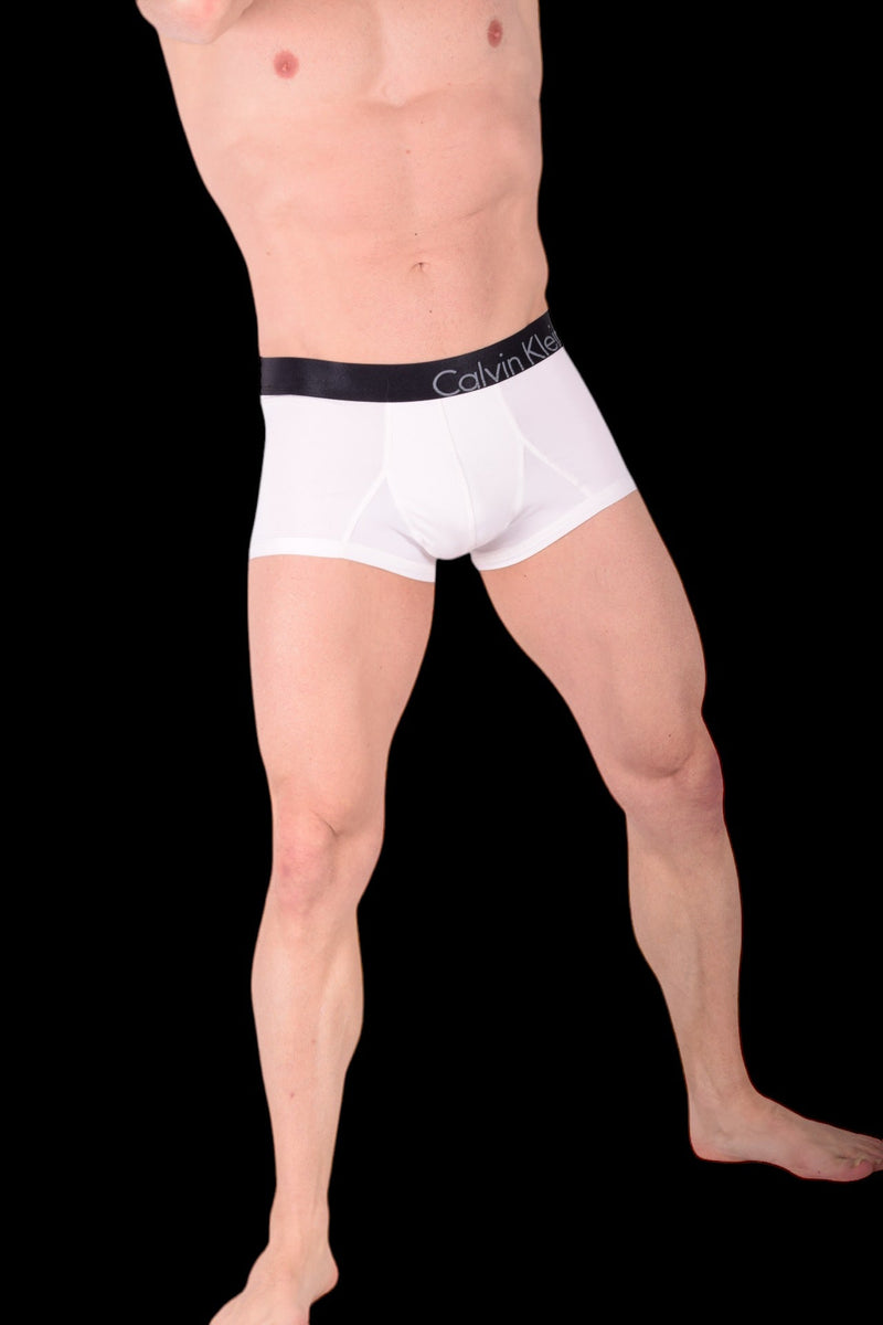 Small Calvin Klein Boxer cK'One Cotton Trunk White U8902 18