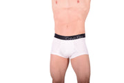 Small Calvin Klein Boxer cK'One Cotton Trunk White U8902 16