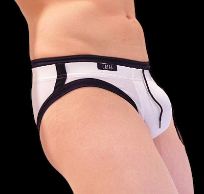 SMALL Greeg Homme Swim-Brief BoyToy Swimwear White 100425 144
