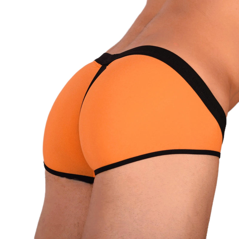 SMALL Gregg Homme Brief Orange/Black 33662 MX155
