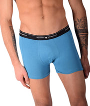 SMALL Mens Punto Blanco Basics Short Boxer Blue 53438 Pu16