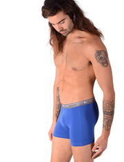 SMALL Mens Punto Blanco Basics Short Boxer Blue 53438 Pu27